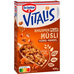 Dr.Oetker Vitalis Knuper Plus Honig Mandel 450g
