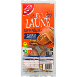 Gut & Günstig Gute Laue Bauernbrötchen 6ST...