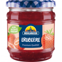 Mühlhäuser Erdbeerkonfitüre 450g