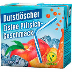 Durstlöscher Eistee Pfirsich 0,5l EW