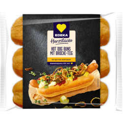 EDEKA Brioche Hot Dog Buns 6ST 270g
