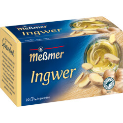 Me&szlig;mer Ingwer Tee 20er 40g