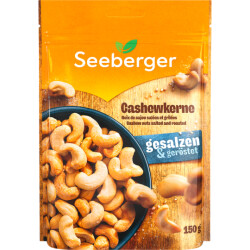 Seeberger Cashewkerne geröstet & gesalzen 150g