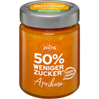 Zentis 50% wenig Zucker Aufstrich Aprikose 195g