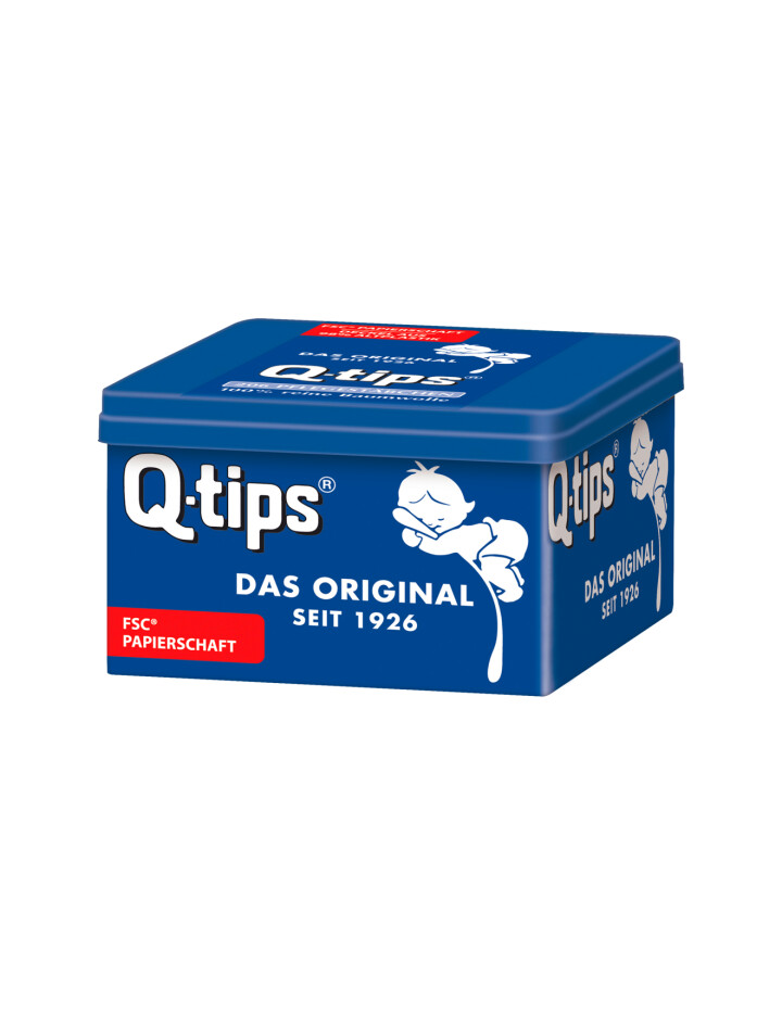 ZXR.Elwood Q-Tips Halter – Transparent, 9x6x9,5 Cm, Für Wattestäbchen, Wattepads, Kosmetik, Mit Griffdeckel