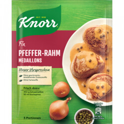 Knorr Fix Pfeffer Rahm Medaillons 35g