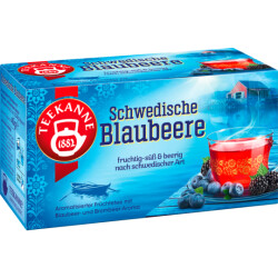 Teekanne Schwedische Blaubeere 20er 45g