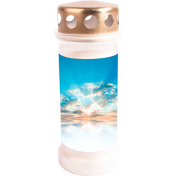 Gut & Günstig Grablicht mit Motiv