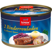 Simon Rinderrouladen in pikanter Sauce 400g