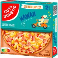 Gut & Günstig Steinofen Pizza Hawaii 2x355g
