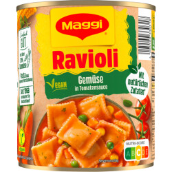 Maggi Gemüse Ravioli in Tomaten-Gemüsesauce 800g
