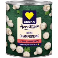 EDEKA Champignons Mini 1.Wahl ganze Köpfe 800g