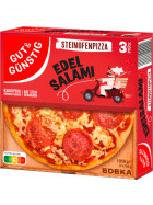 Gut & Günstig Steinofen Pizza Salami 3x350g