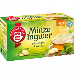 Teekanne Minze Ingwer 18er 32,4g