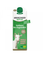 Bio Andechser Natur Ziegen H-Milch 3% 1l