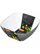 Edeka zuhause Salatschale grau 4,6l