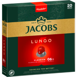 Jacobs Lungo Kapsseln 6 Classico 20ST 104g