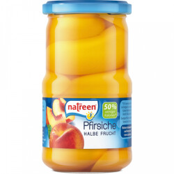 Natreen Pfirsiche Halbe Frucht 340g