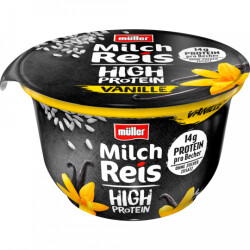 M&uuml;ller Milchreis High Protein Vanille 180g