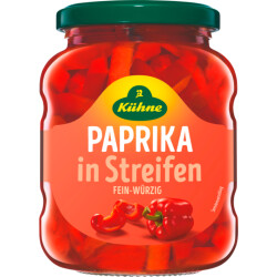 Kühne Paprika in Streifen 320g