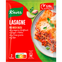 Knorr Fix Lasagne 52g