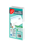 Gut & Günstig Briefumschläge DIN lang mit Fenster 50er