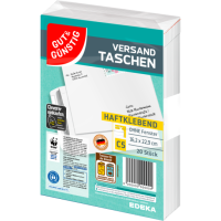 Gut & Günstig Versandtaschen DIN C5 weiß 20ST