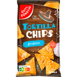 Gut & Günstig Tortillachips gesalzen 300g