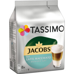 Tassimo Latte Macchiato weniger süß 220g