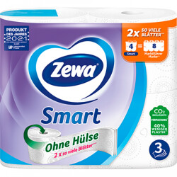 Zewa Toilettenpapier Smart 3-lagig 4 x 300 Blatt