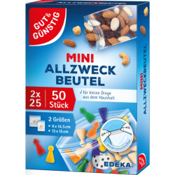 Gut & Günstig Mini Allzweckbeutel 50ST