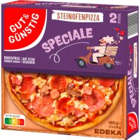 Gut & Günstig Steinofen Pizza Speciale 2x330g