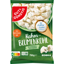 Gut & Günstig Rahm-Blumenkohl 750g