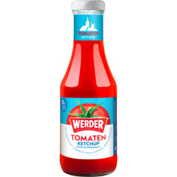 Werder Tomatenketchup 0% Zuckerzusatz 450ml