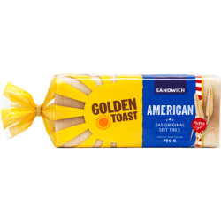 Golden Toast American Sandwich 750g