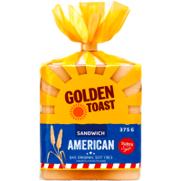 Golden Toast American Sandwich 375g