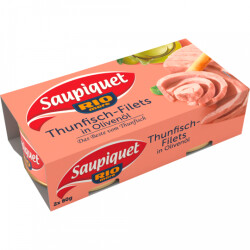 Saupiquet Thunfisch Filet in Olivenöl 2x80g