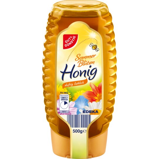 Gut & Günstig Sommerblütenhonig flüssig 500g