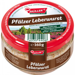 Müllers Pfälzer Leberwurst 160g