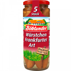 Böklunder Frankfurter Art Würstchen 5er