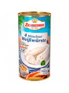 Zimmermann Münchner Weisswurst 4er 530g