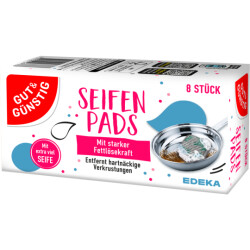 Gut & Günstig Seifenpads 8ST