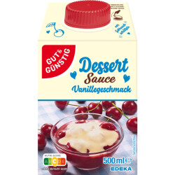 Gut & Günstig Dessertsoße Vanille 500ml