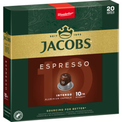 Jacobs Espresso Kapseln 10 Intenso 20ST 104g