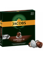 Jacobs Espresso Kapseln 10 Intenso 20ST 104g