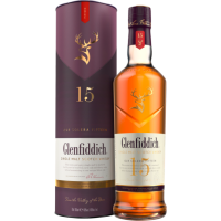 Glenfiddich Single Malt Scotch Whisky 15 Years 40% GP 0,7l