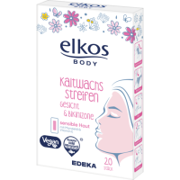 EDEKA Elkos Kaltwachsstreifen Gesicht 20er
