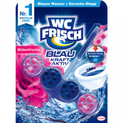 WC Frisch Blau KraftAktiv Bl&uuml;tenfrische 50g