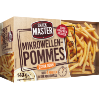 Snackmaster Mikrowellen Pommes dünn 140g