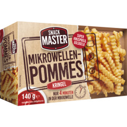 Snackmaster Mikrowellen Kringel Fries 140g